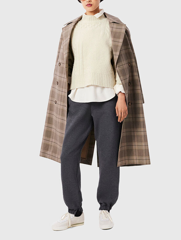 High neck wool sweater - 2