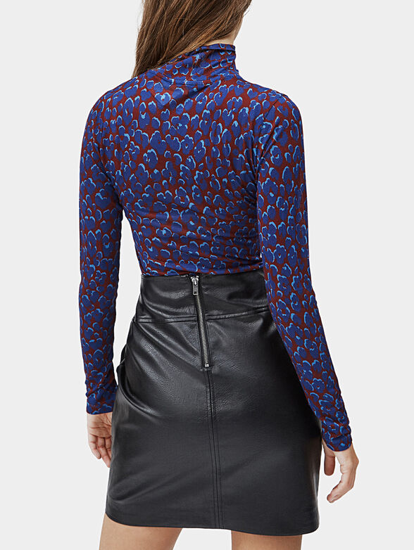 DOROTEA blouse with animal print - 3