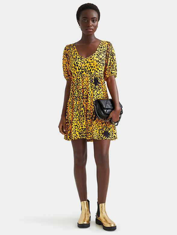 AKROM Dress with animal print - 2