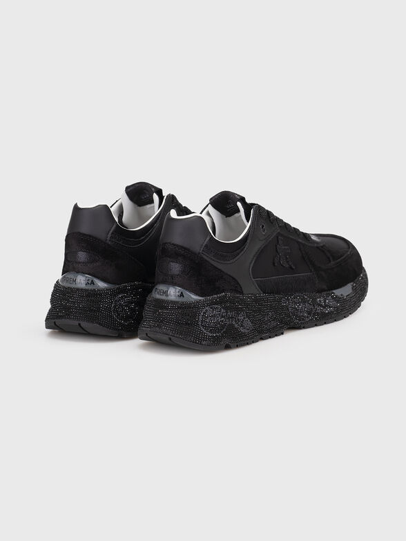 MASED sports shoes with crystal platform - 3