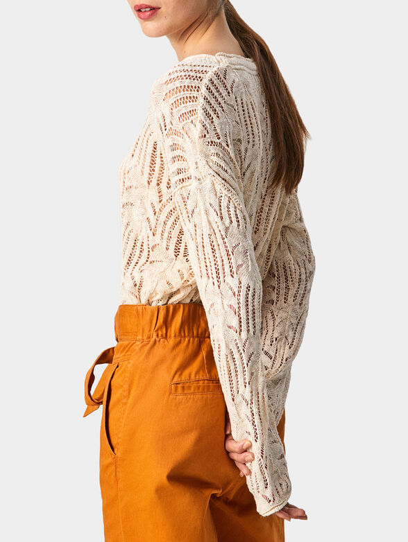 PRIM beige sweater - 3