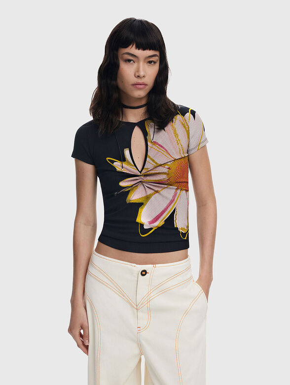 MARGARITA short-sleeved blouse - 1