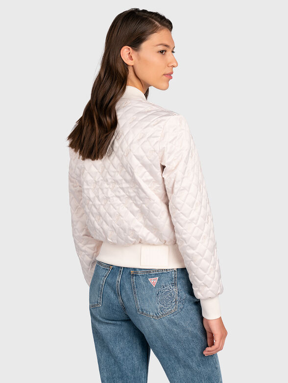 SUKI Black bomber with logo embroideries - 4