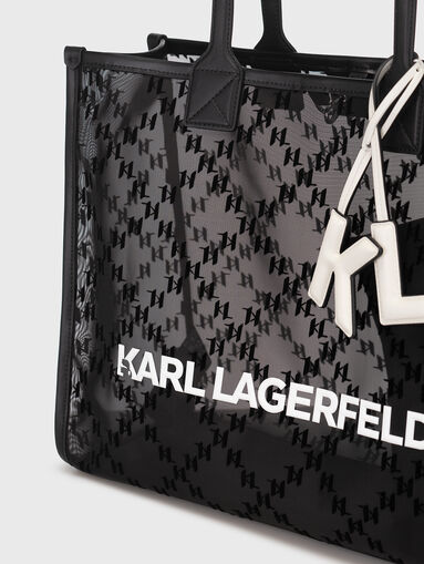 K/SKUARE shopper bag with sheer effect - 4