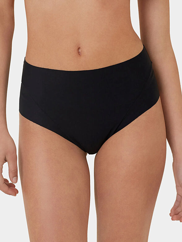 SCULPT COLOR  black bikini bottom  - 1