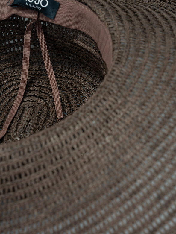 Riveted wide-brimmed hat - 4