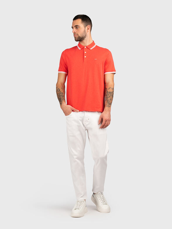 Polo shirt with contrast stripes - 2