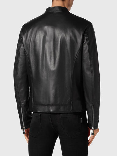 Black leather jacket  - 3