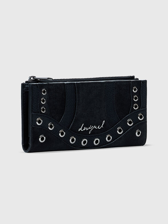 Wallet with contrasting details  - 3