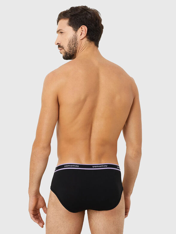 NEW FASHION COLOR black briefs - 2