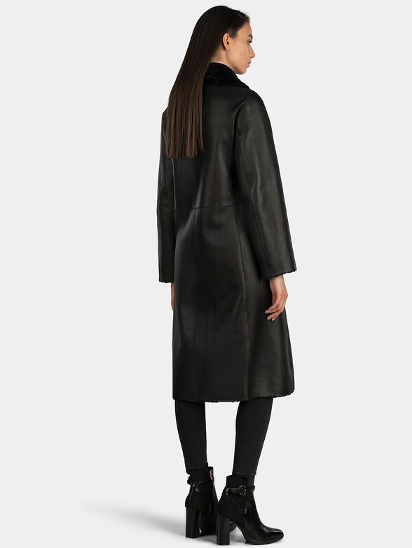 Reversible Astrakhan Merino shearling coat - 5