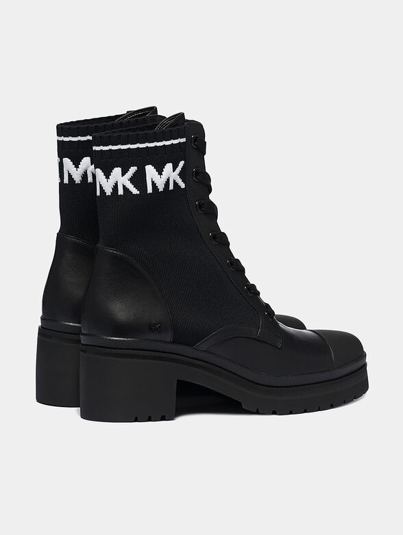 BREA Booties with contrasting logo - 2