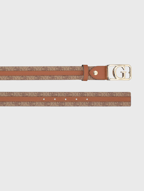 ZAMIRA belt with logo buckle - 2