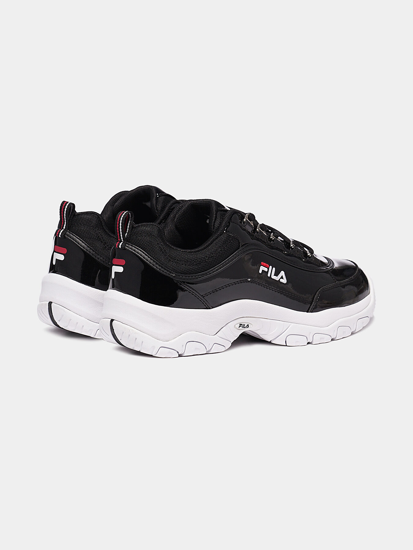 STRADA F White sneakers with glossy finish brand FILA Globalbrandsstore en