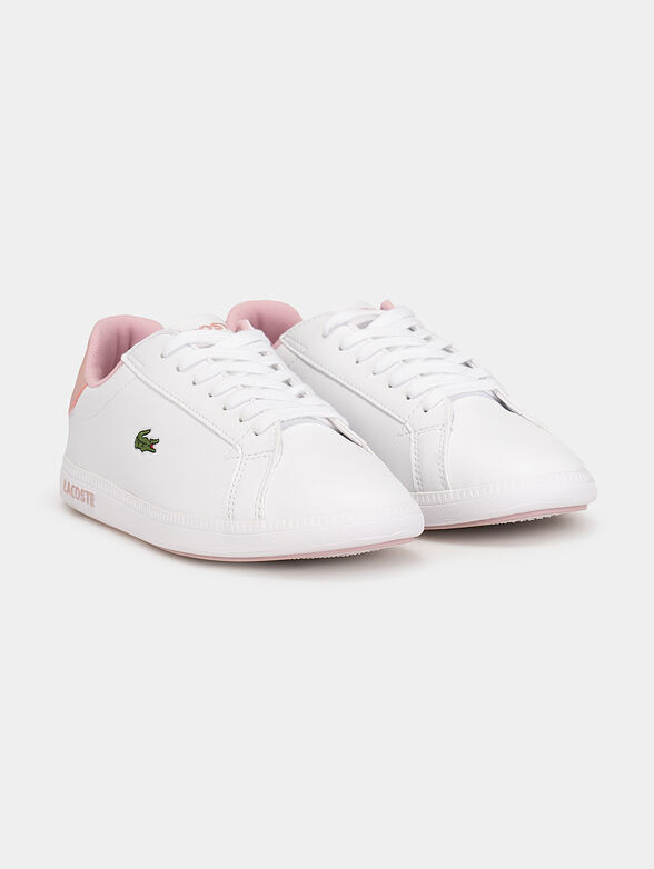GRADUATE 0721 sports shoes with pink accent - 2