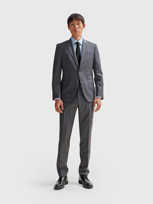 Blue shirt with classic collar  - 2