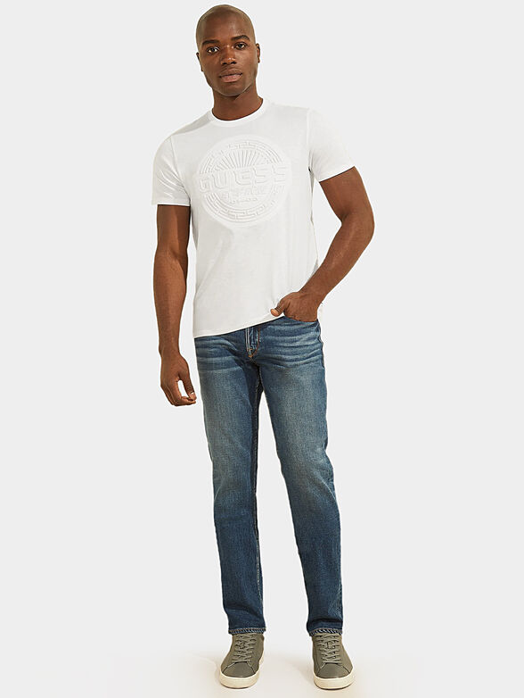 T-shirt with embossed logo - 2