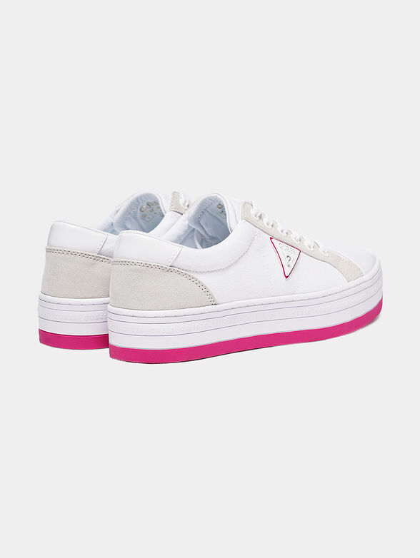 BRODEY Sneakers with pink elements - 2