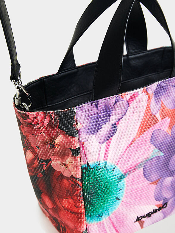 TRENZA bag with floral print - 5