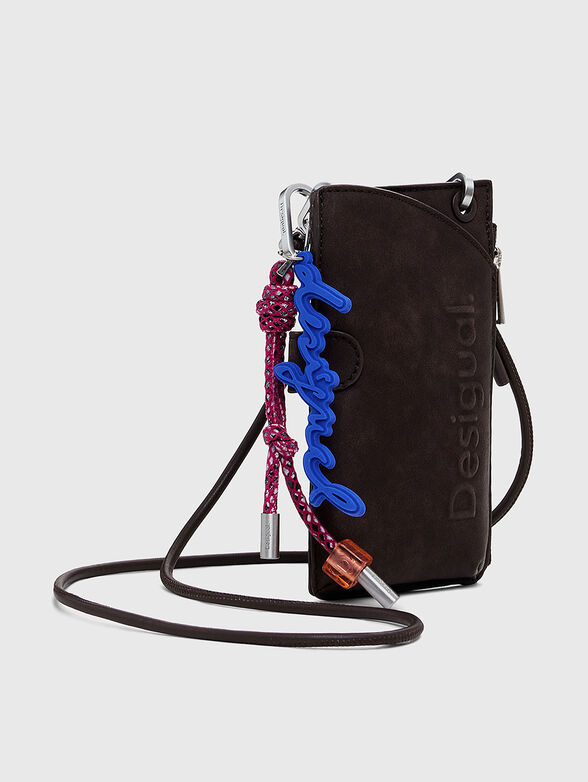 Brown phone case with logo  - 4