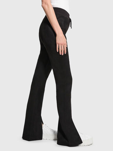 Black suede pants - 3