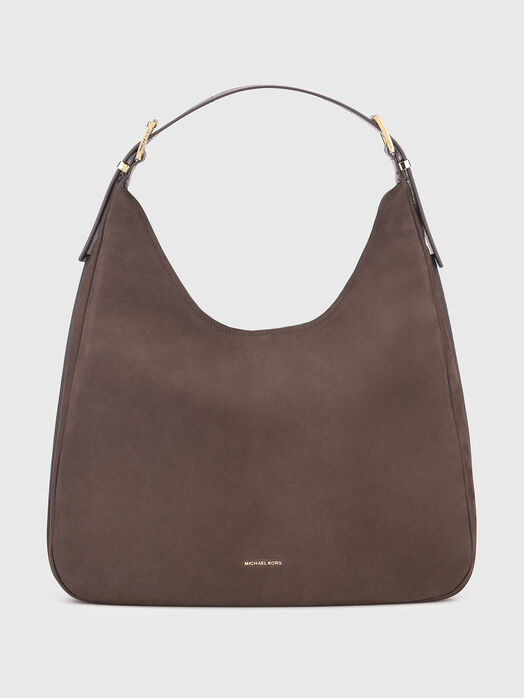 Leather hobo bag