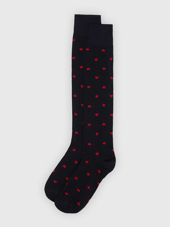 AMOUR TOUJOURS cotton socks - 1