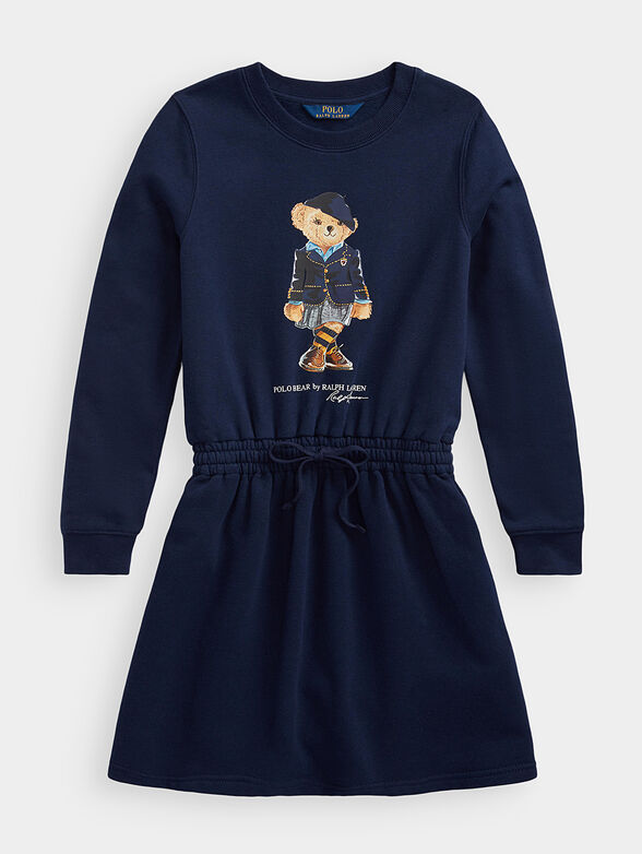 Dress with Polo Bear print  - 1
