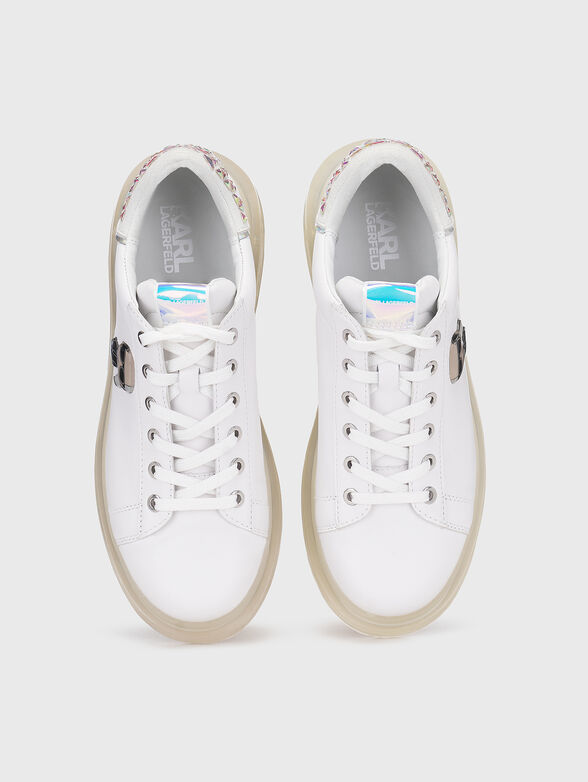 Sneakers with fancy eyelets - 6