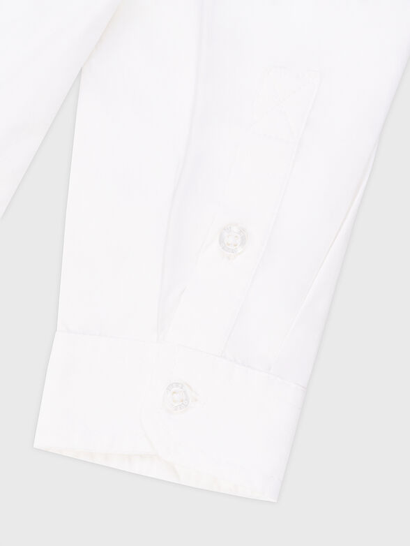 Long sleeve white shirt   - 3
