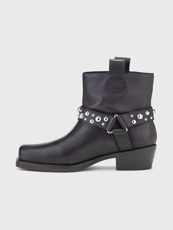 ROXY 01 leather ankle boots - 4