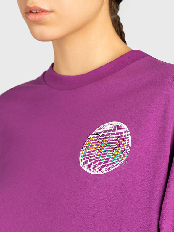 ANEMORE Shortened T-shirt - 3