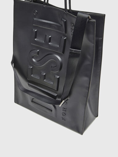 Black bag with embossed logo - 4