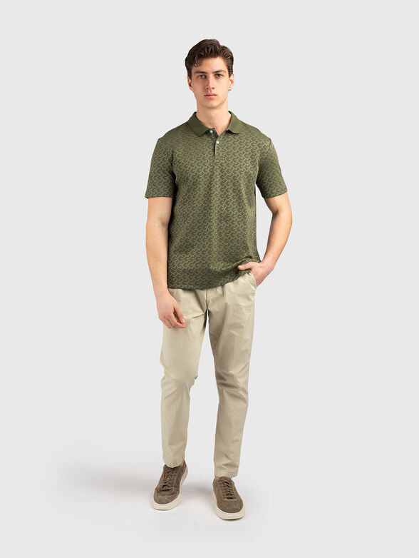 Short-sleeved cotton polo shirt - 2