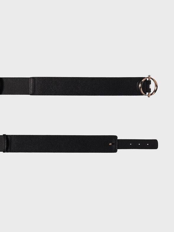 Belt with gold-colored buckle - 2