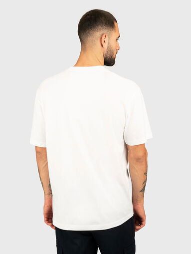 Round neck T-shirt with print - 3