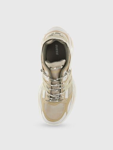 BELLUNA sports shoes in beige color - 5