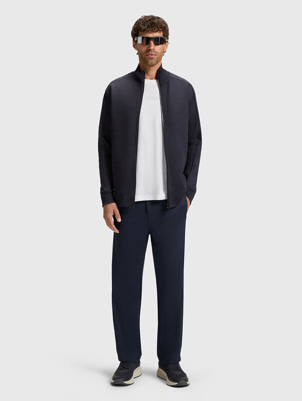 Sport trousers with accent pocket - 4