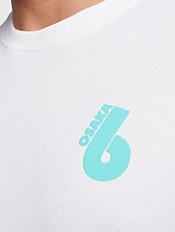 CODE OSAKA LOGO cotton T-shirt - 3