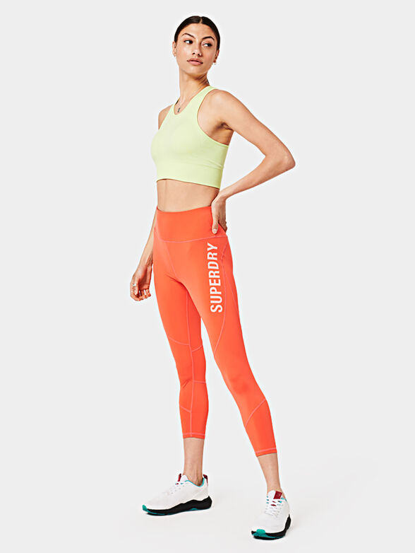 Sports top with logo accent - 1