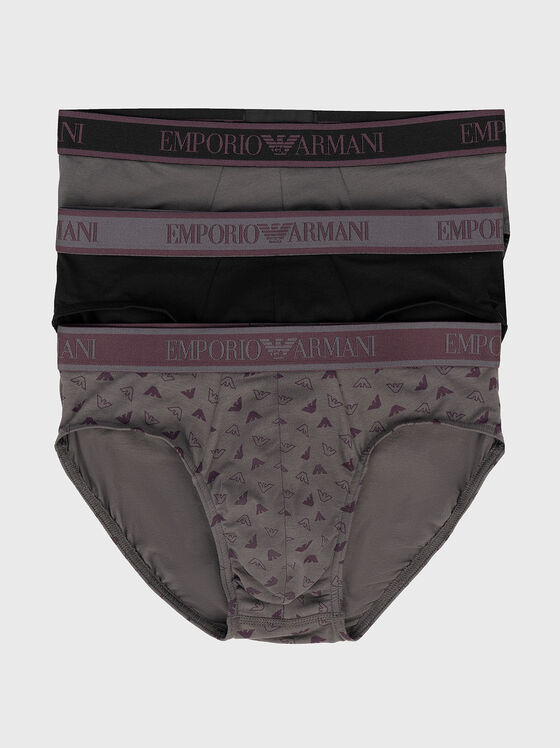 Set of three pairs of briefs - 1