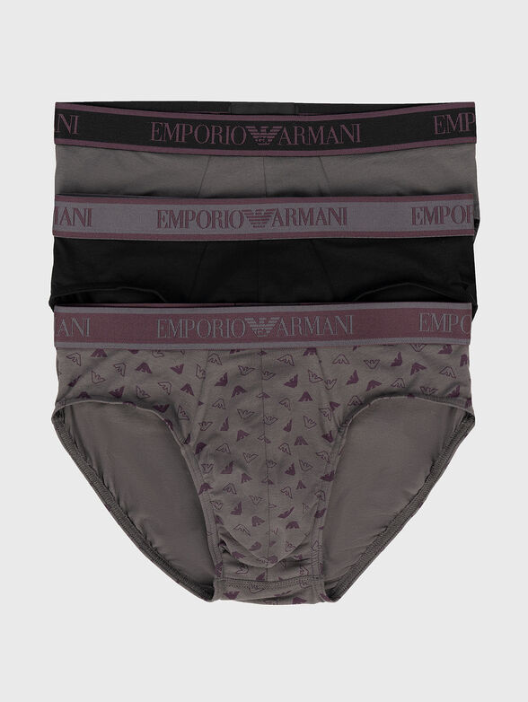 Set of three pairs of briefs - 1