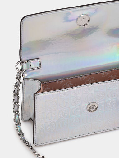 LEXI bag with holographic logo print - 4