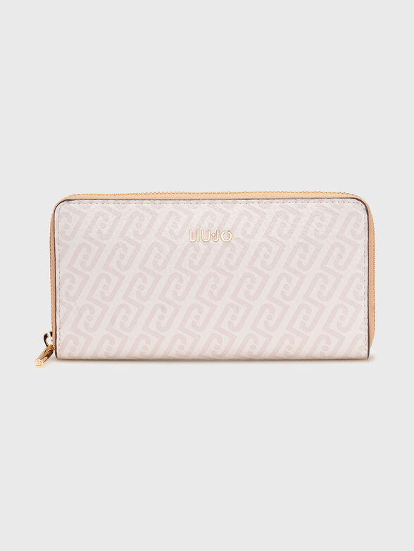 Wallet with monogram - 1
