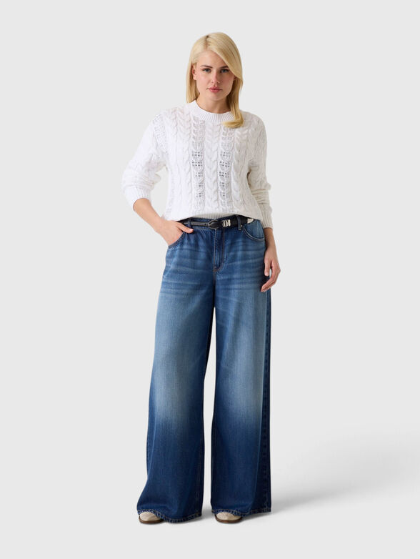Sweater with crystal appliqu&eacute;s - 2