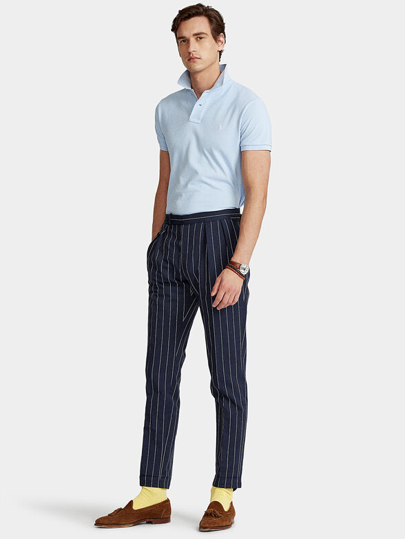 Polo shirt in light blue colour - 2