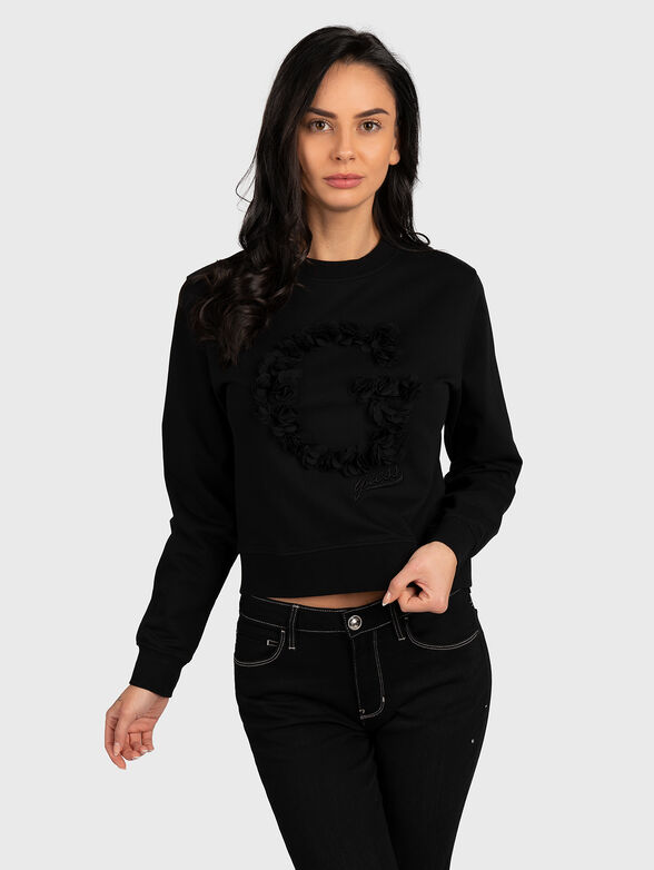 ARIADNA sweatshirt with art applique - 1
