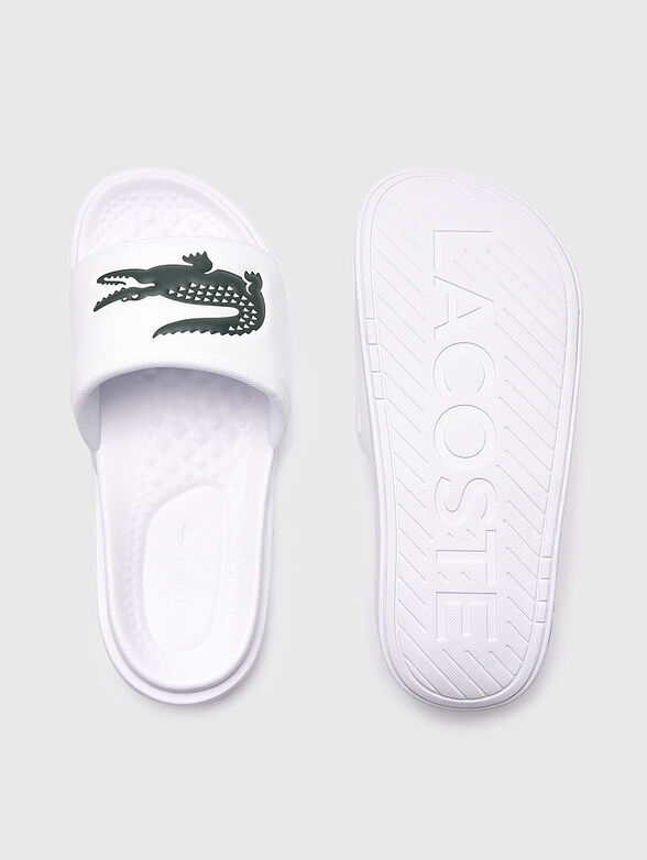 CROCO DUALISTE black beach slippers - 6