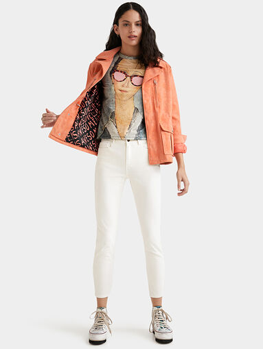 BEATRICE T-shirt with art print - 3