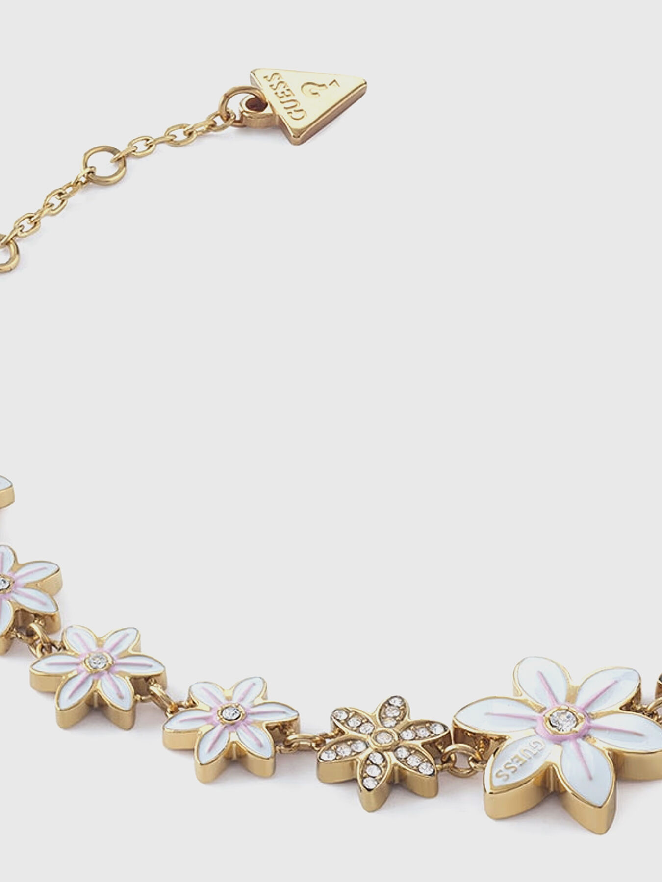 MULTI FLOWER bracelet with floral accents brand GUESS